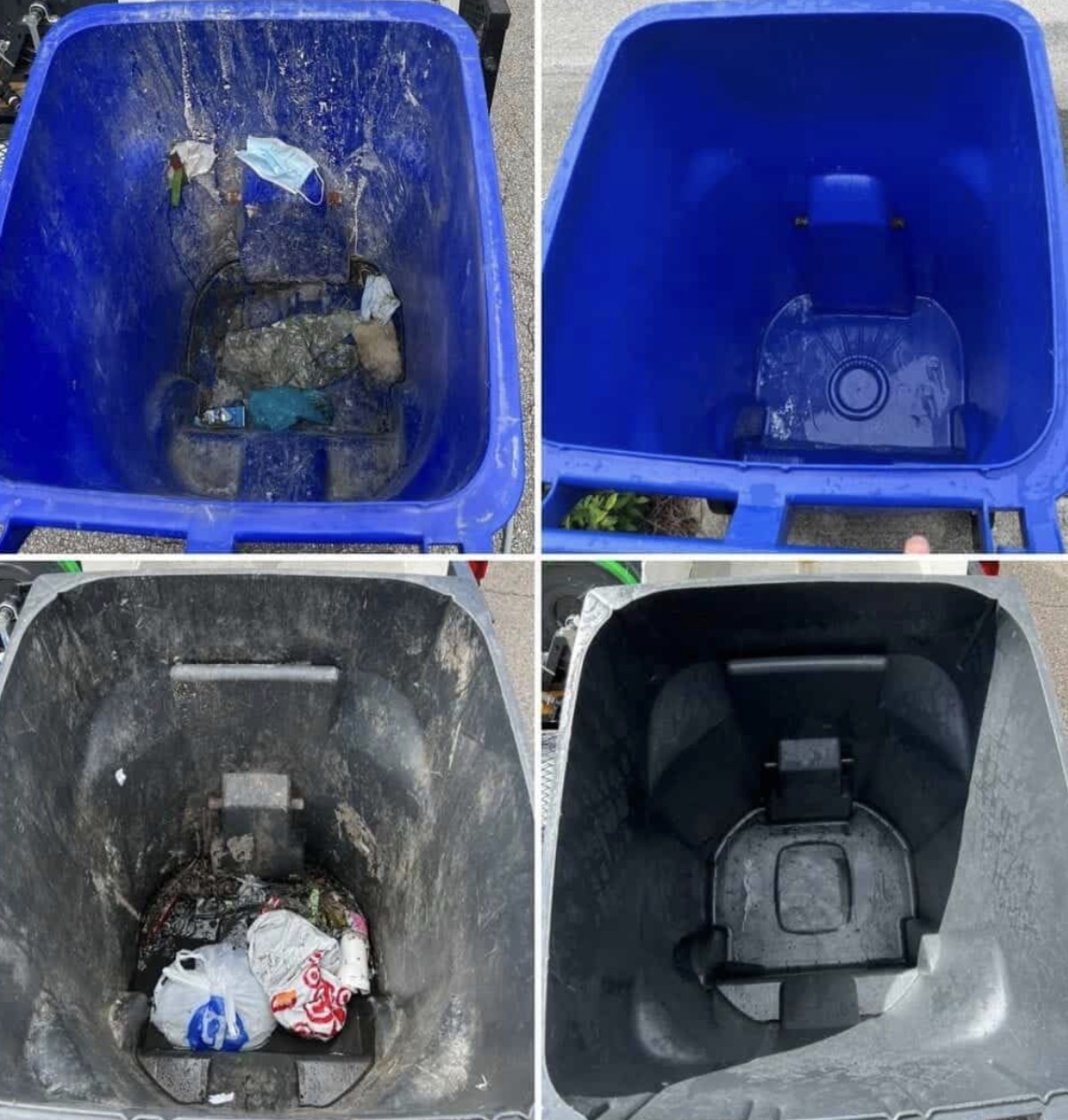 Trash Can Cleaning